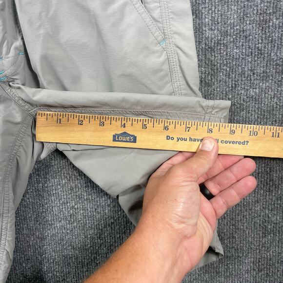 Howler Bros Horizon Hybrid Shorts Men's 28 Gray Zip Drawstring Casual Trail - Picture 8 of 14